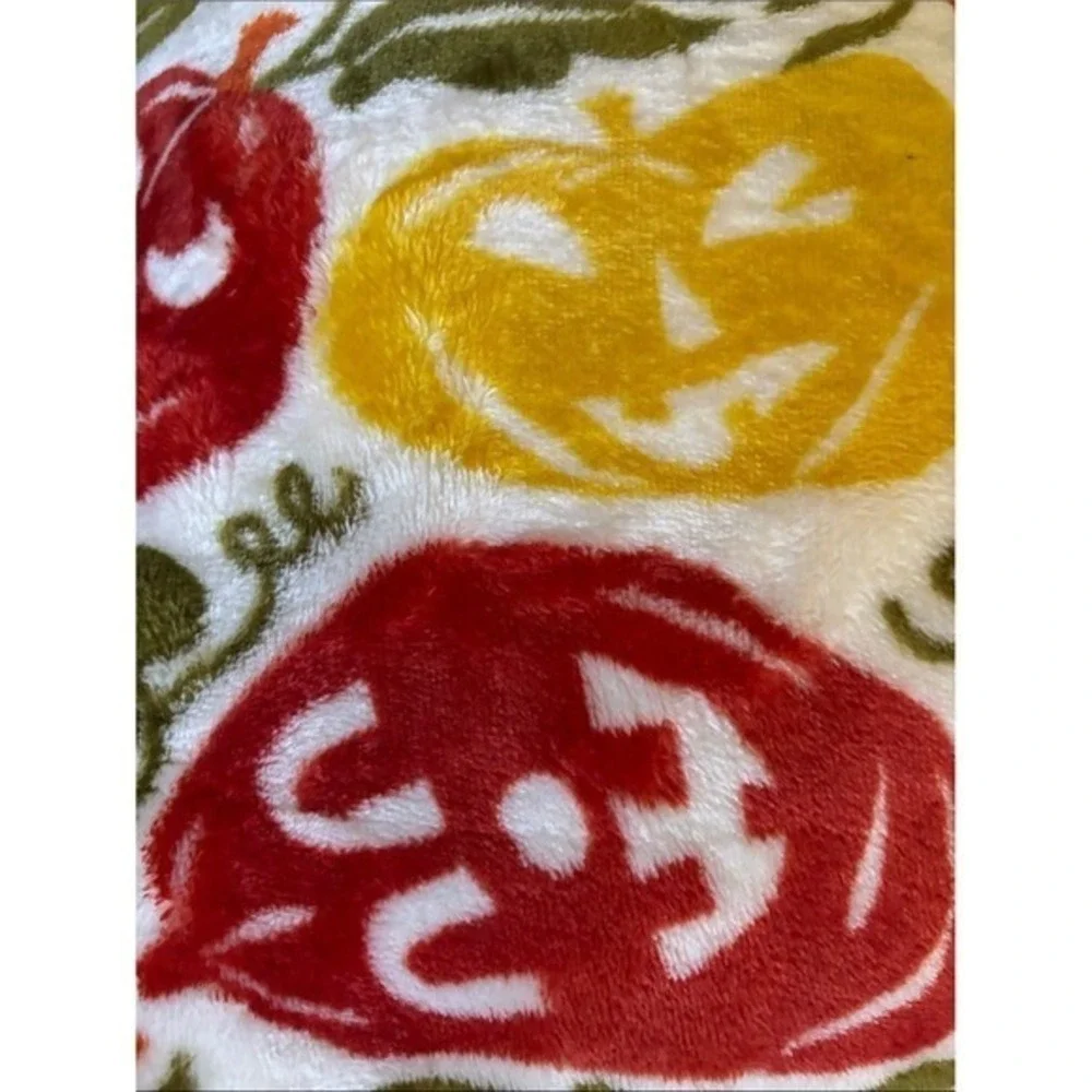 Halloween Jack O Lantern Pumpkins Oversized 5x6 ft Throw Blanket The Big One